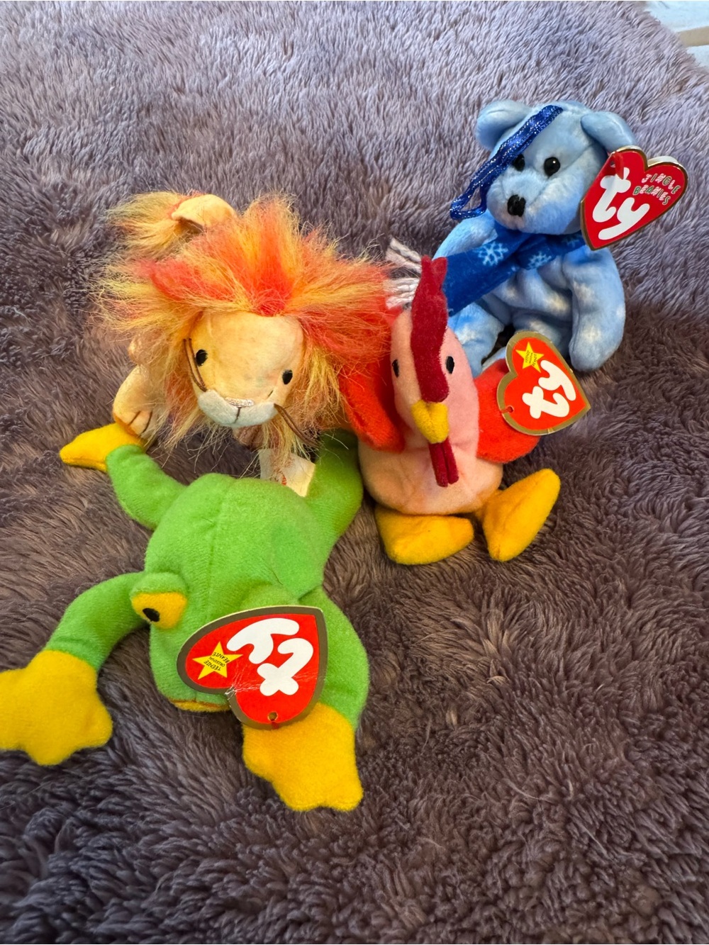 Ty Plush Set of Teenie Beanies